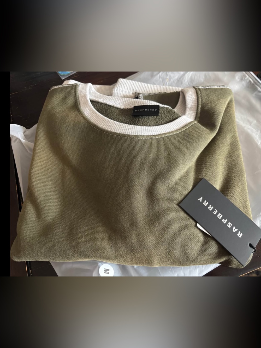 GV Gallery x Raspberry Hills Color Block Crewneck - Picture 3 of 5